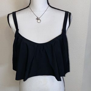 Torrid- black swim suit top Sz 1/1X/14-16